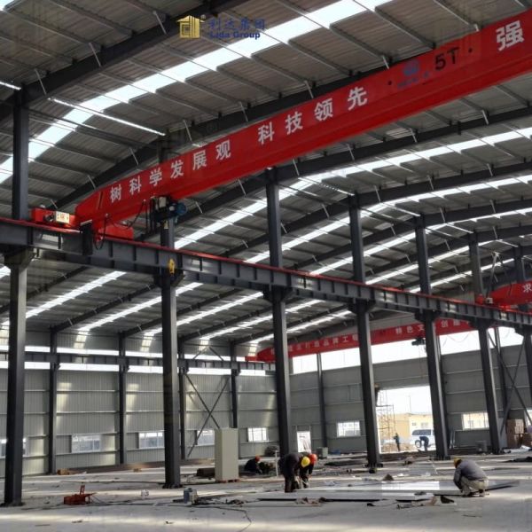 SS400 Cold Formed Steel Light Frame Construction Windproof S355  Lgs Frame Structure
