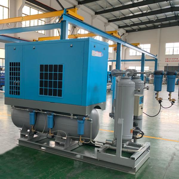 232psi Combined Screw Air Compressor 500 Liter 30hp Stationary Industrial
