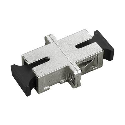 Metal do SC SX ou adaptador da fibra ótica/acoplador plásticos