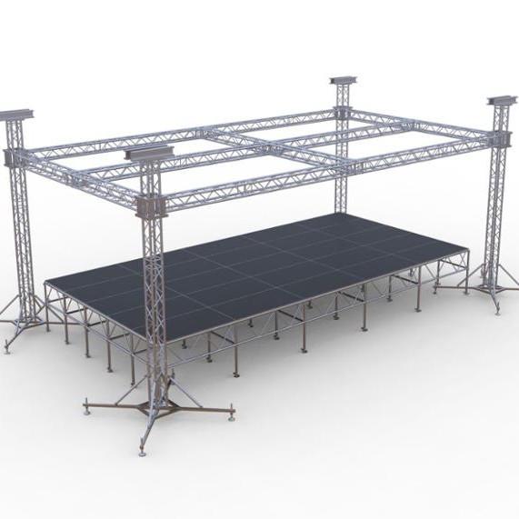 Event Aluminum Triangle Truss Lightweight 200x200mm 250x250mm