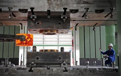 2000T Four-post/Frame type Free Forging Hydraulic Press Machine machine