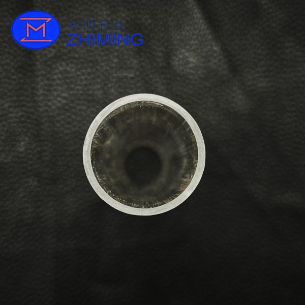 Customizable KY-Grown Sapphire Tubes High Hardness, Polished, Superior Thermal & Mechanical Properties