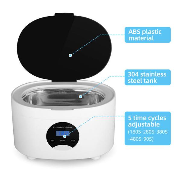 Skymen JP-895 600ml Ultrasonic Jewelry Cleaner 40KHz 30min Timer