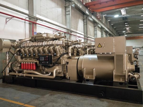 1200kw 1000r/Min H16V190zlz-2 Gerador de Biogás Jichai para geração de eletricidade a biogás