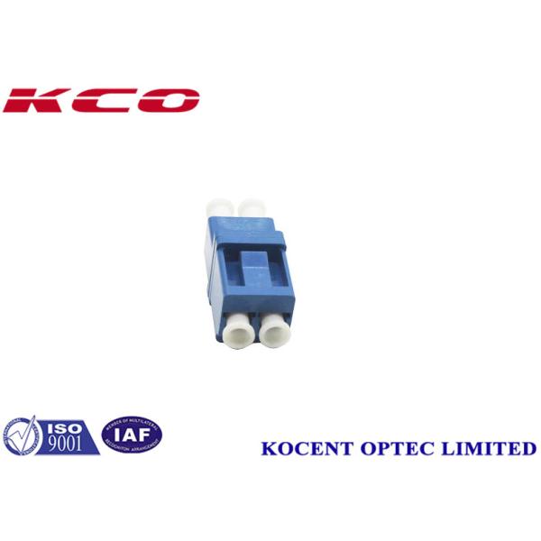 Fiber Optical Connector Adapters LC / UPC with IEC , Telcordia GR 326 Standard
