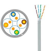 interférence Lan Ethernet Cable de ftp du câble Ethernet 23AWG Cat6A S de 550MHz Cat6A basse