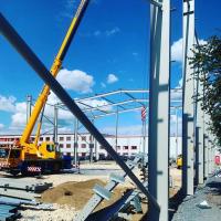 Bonne résistance au feu Atelier préfabriqué H Atelier métallique d'acier