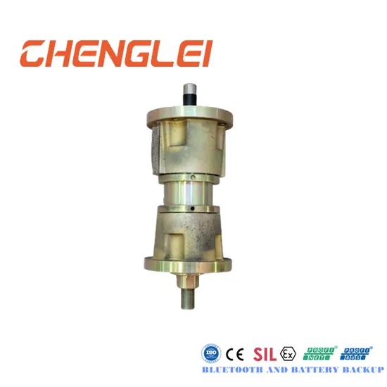 Multi-Flange Quarter Turn Electric Valve Actuator with Standard Stroke 80mm for Knife Gate Valve