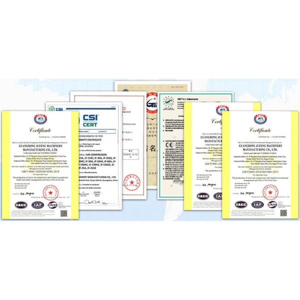 Compresor de aire VSD de 20 CV tipo tornillo industrial magnético permanente 15kw enfriado por aire