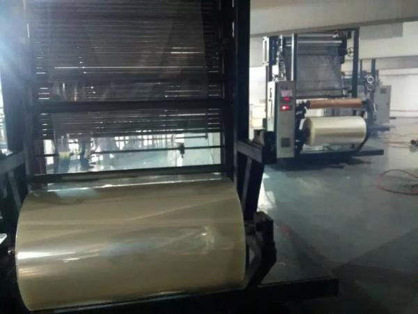 Durable Monolayer Blown Film Machine , Rotary Blowing Machine For PVC Film
