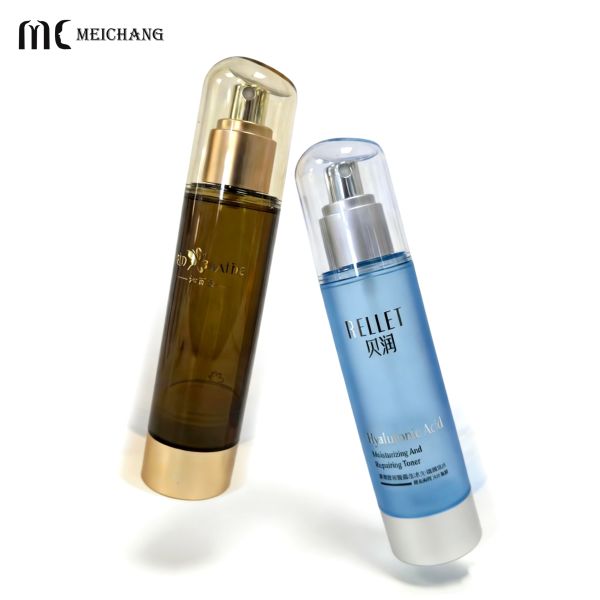 80ML/100ML High Transparency AS Airless Spray Bottle with Fine Mist Spray for Precise Dosing and Preservation
