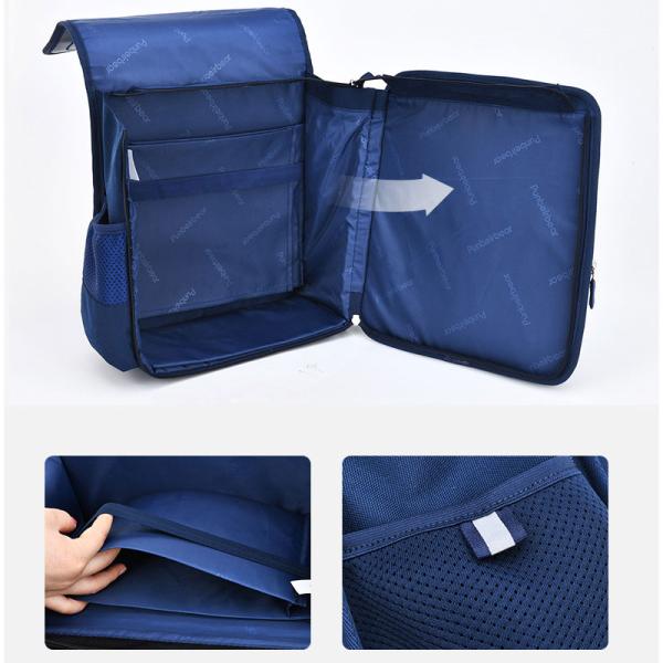 Waterproof Leather School Backpacks Orthopedic School Bags For Boys 1000g