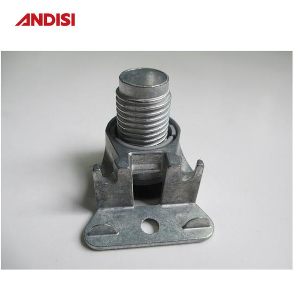 Black Finish Zinc Alloy and ABS Adjustable Glide for Furniture Legs 50kg Load Capacity