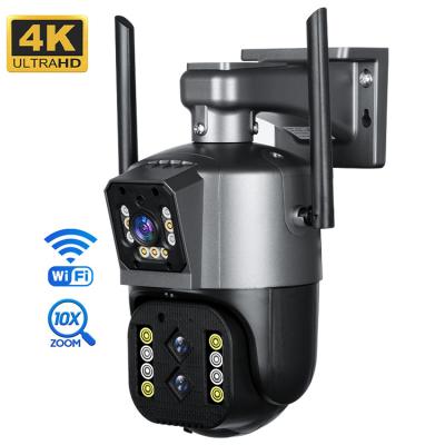 Outdoor 4K PTZ Wifi Camera Auto Tracking Home Safe Alarm System