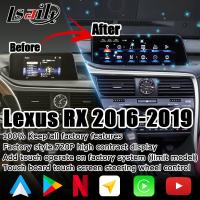 Android 8+128GB Lsailt Lexus Android carplay Android auto Écran pour le RX350 RX450h RX300 Processeur 2.0Ghz