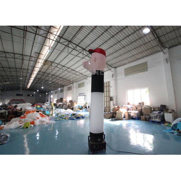 Человек танцора неба воздуха воздушного шара летчика логотипа клиента раздувной с воздуходувкой