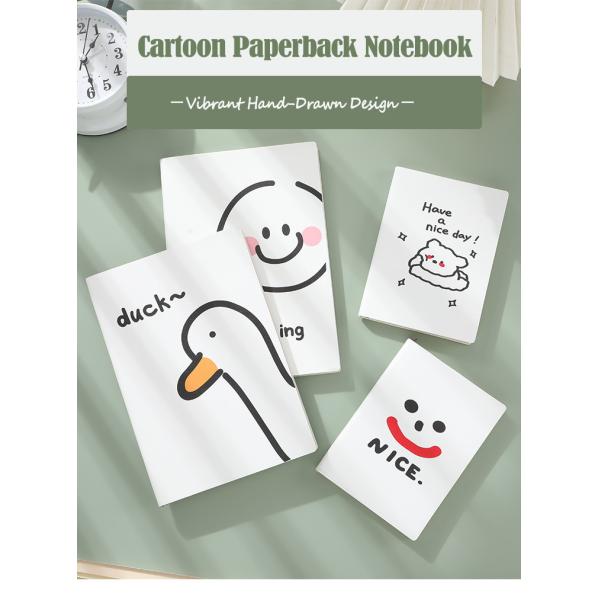 Niños de dibujos animados lindos como cuaderno A5 / A6 PU cuero Diario a prueba de agua para la oficina de la escuela