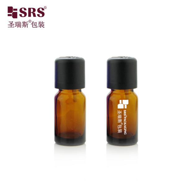 Hair Care Essence Liquid Empty Bottles With Child Proof Cap Glass Essential Oil Bottle