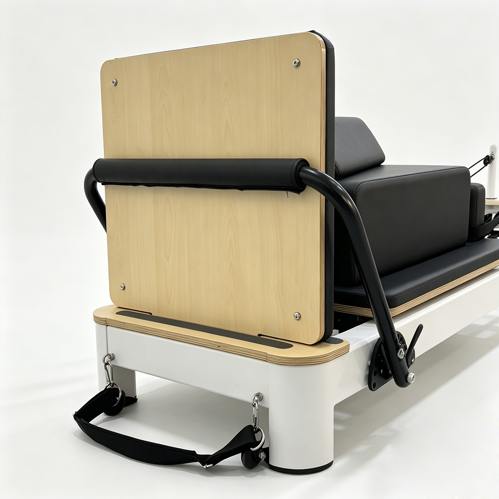Smart Aluminum Folding Pilates Apparatus Reformer With Fixed Footbar