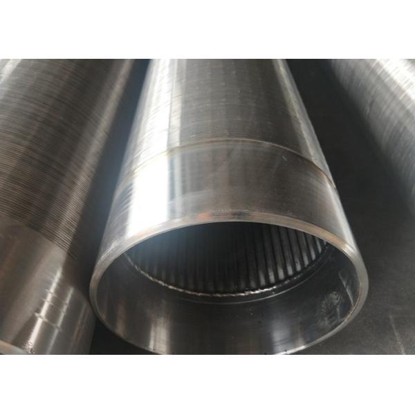Economical Continuous Slot Screen , Stainless Steel Water Well Screen Pipe