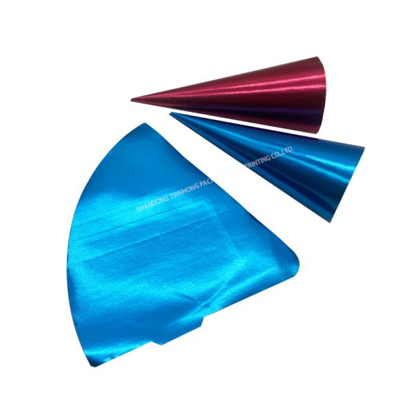 Сохраняйте мороженое свежим и вкусным Алюминиевый конус Рукава фольга Бумажные рулоны для мороженого