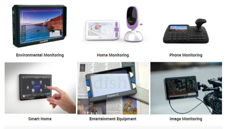 4.3-дюймовый TFT IPS дисплей со всеми направлениями просмотра с RGB интерфейсом