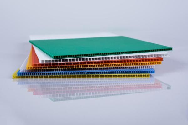 4mm Corrugated Plastic Sheet Recyclable Corflute Sign Boards Green