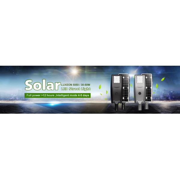 Уличное освещение все СИД 50 ватт в одном материале тела лампы алюминия Луксеон 5050