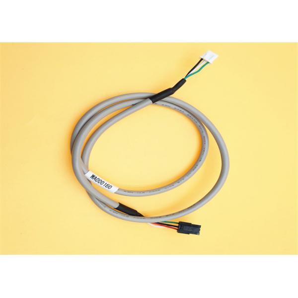 Pvc Wire Harness Micro Fit 3.0mm 2*2p Molex 43025 Black Connector To 4 Pin Jst - Xh 2464
