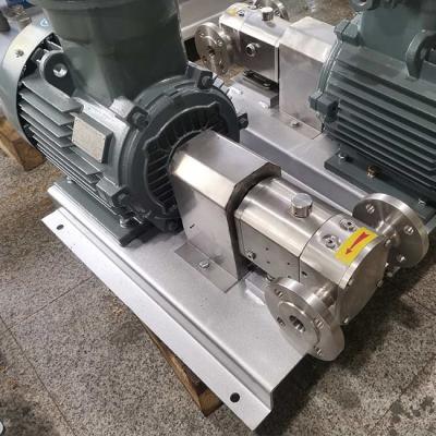 Portable Lightweight Emergency Water Pump , Aluminum Rotary Lobe Pumps