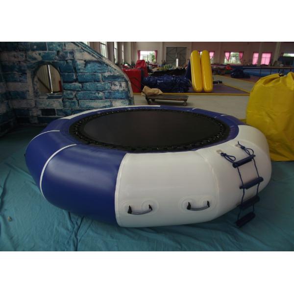 Trapaulin gonflable de PVC de Dia3m 0.9mm de trampoline gonflable de l'eau de jeux de l'eau de lac