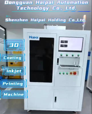 Piezo Inkjet Conformal Coating Machine|Inkjet Conformal Coating System with UV pre-curing system |print  thickness 20-50μm with ±5μm accuracy