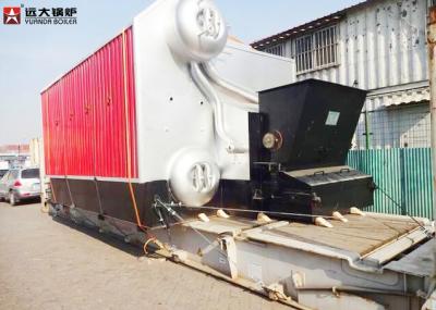 1 Ton - 20 Ton Industrial Steam Boiler , Wood Pellet Coal Fired Residential Boiler