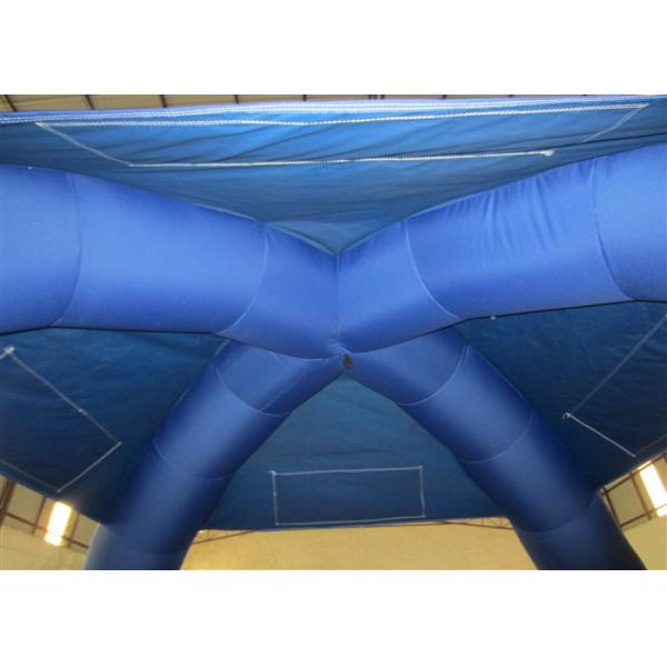 Tienda inflable impermeable del evento de la exposición impresión de seda de la lona del Pvc de 5 x 5m 0.9m m