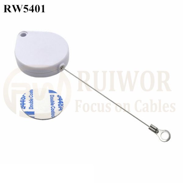 RW5401 Heart-Shaped Security Pull Box With Ring Terminal Inner Hole 3mm 4mm 5mm For Option