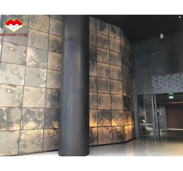 Add a Touch of Sophistication to Your Hotel Design with Backlit Soft Clay Stone Tiles