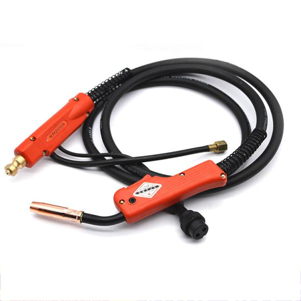 Gás das peças sobresselentes 500A da tocha de soldadura do Mig do aperto do AB - refrigerou o diâmetro de fio de 1.6mm