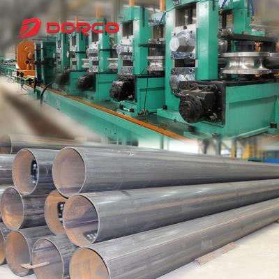 High Output Straight Seam Welded Pipe Mill 10mm-25mm OD Spiral Pipe Welding Machine