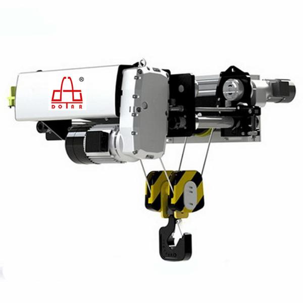 Workshop Lifting 6m 30m Electric Monorail Hoist Wire Rope Electric Hoist With Remote Control