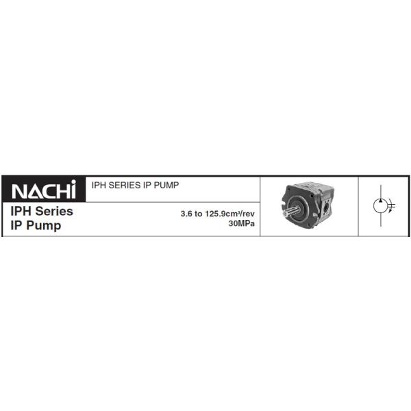 IPH-2B-6.5-11 Nachi IPH Series Single Gear Pump
