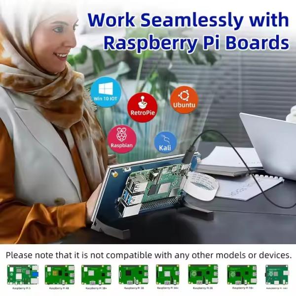 5 inch 800x480 MIPI DSI LCD Touch Screen Display For Raspberry Pi 3 4B