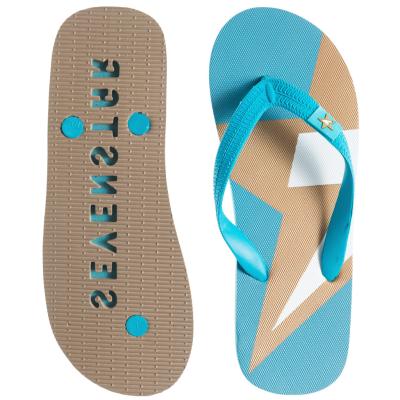 full color printing eva die cut and embossed  Women Flip flops  thongs slipers manufacturers