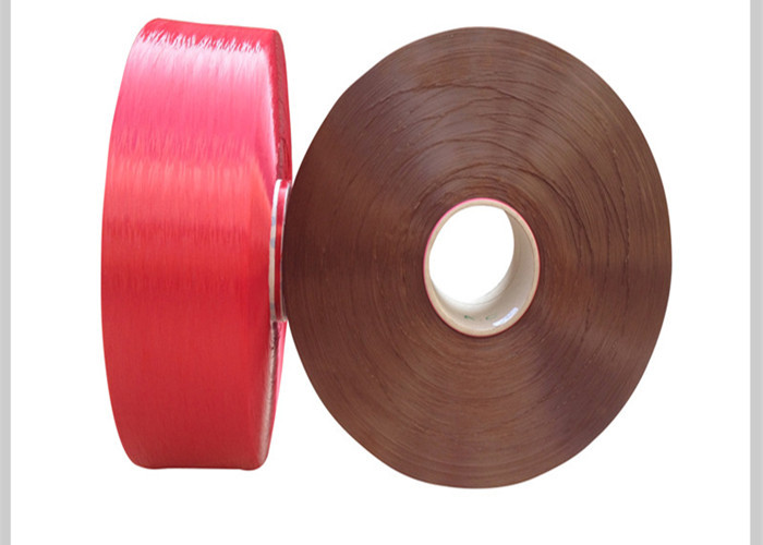 OEKO TEX Polyester POY Yarn , Dope Dyed Colored Polyester Filament Yarn 300D For Texture
