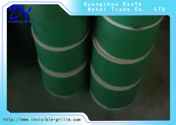 Balcão familiar Grelha invisível Cabo de aço inoxidável 316 Grau 2,0mm Nylon revestido de fio de vidro vista da natureza