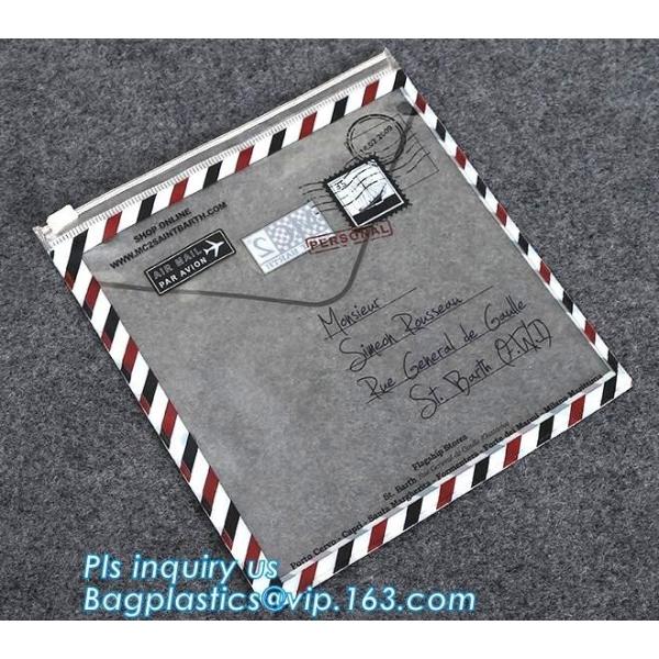 slider zipper bag/transparent zip lock plastic packing bag for file,garment,scarf, reclosable plastic slider zipper bag