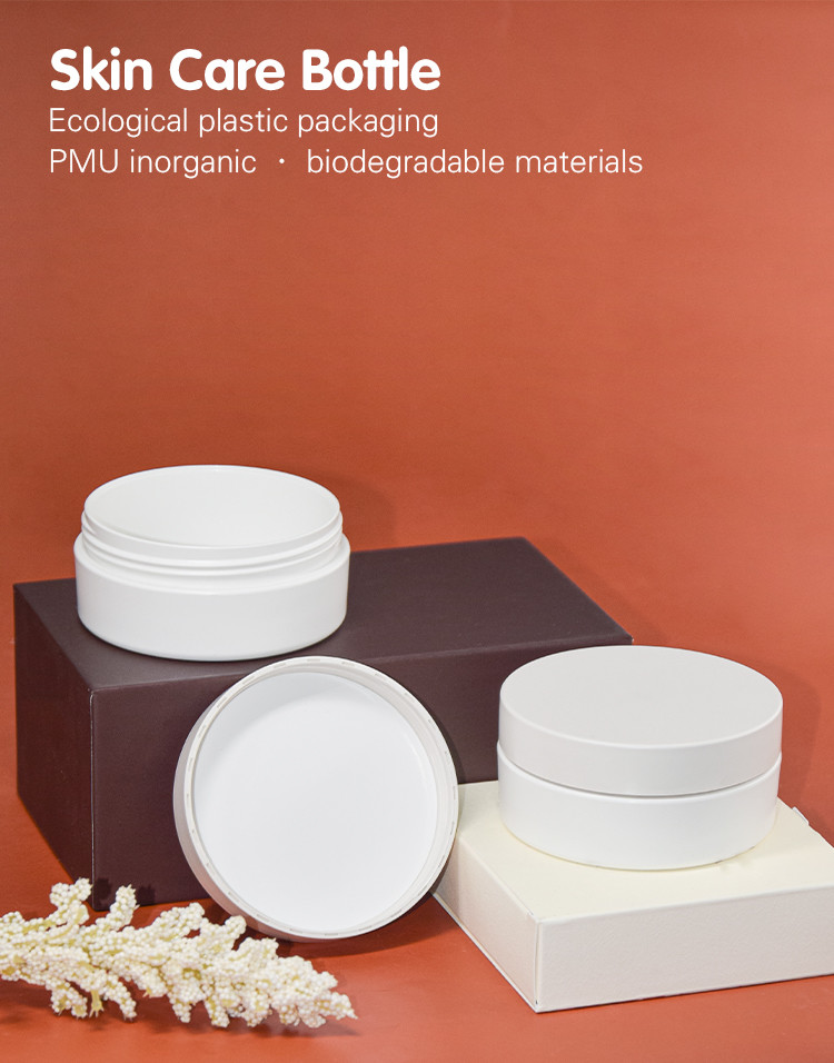 косметическая сливк 60g раздражает контейнер опарника Biodegradable материалов PMU пластиковый