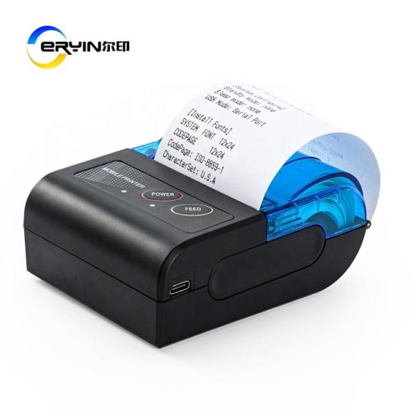 Max. Resolution 384 Dots/line 58mm Wireless Android POS Thermal Printer for Tablet