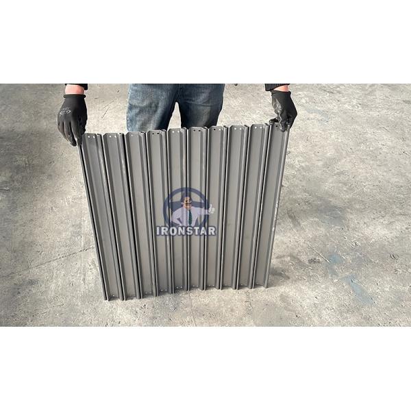 “Automatic 2 In 1 Rolling Shutter Door Roll Forming Machine Galvanized Shutter Profile Forming Machine For Saudi Market Factory Direct 2 In 1 Roller Shutter Door Machine”