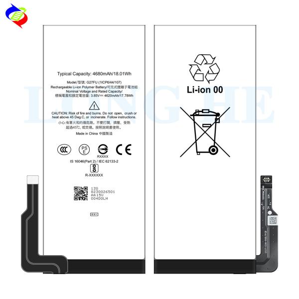 Bateria recarregável Li-po para Pixel 5A 5G
