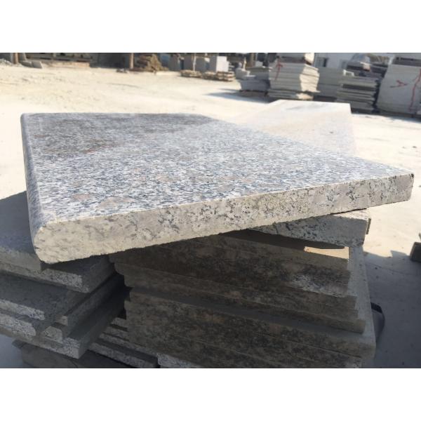 Pearl Flower Polished Granite Stair Treads Grey White G383 120 X 33 X 3cm